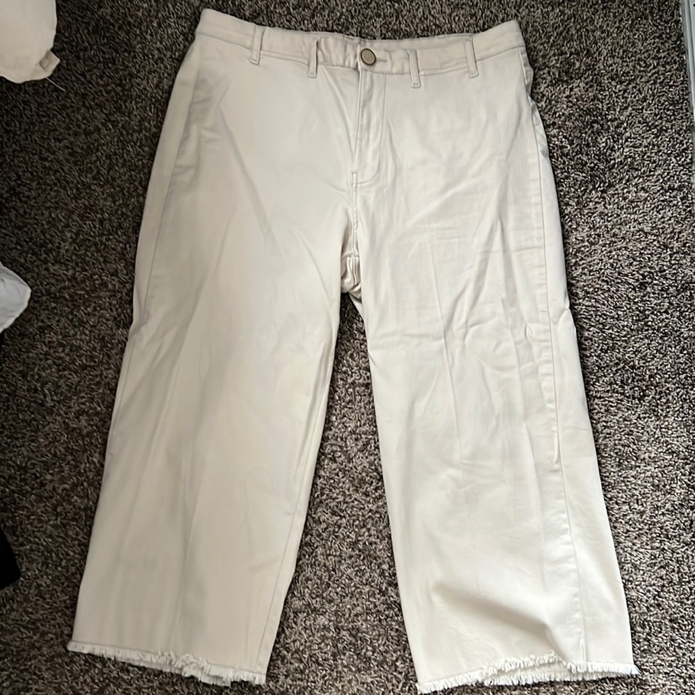 Khaki Ankle pants